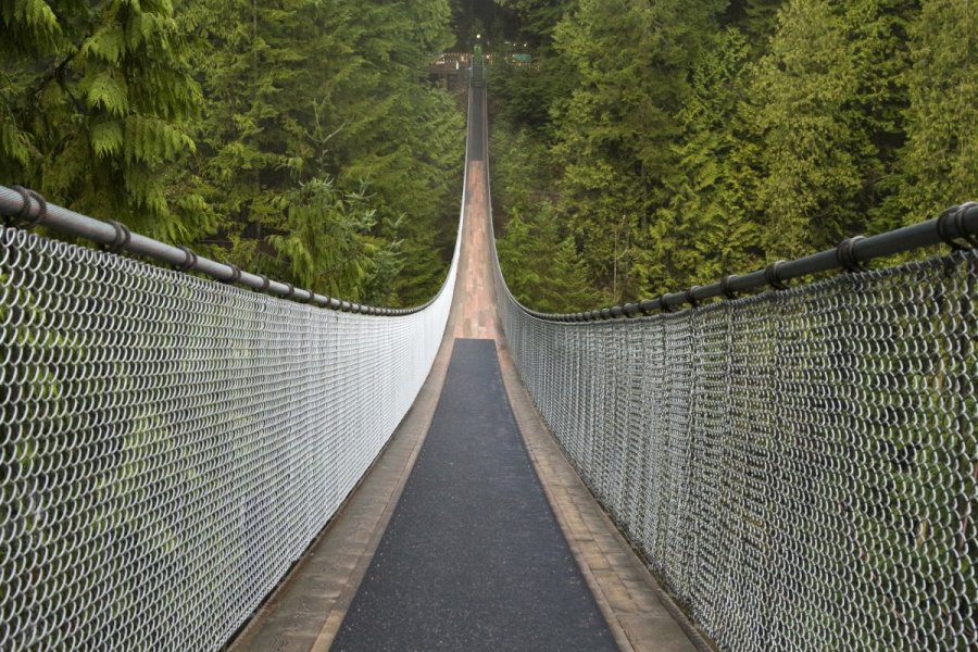 Висячий мост Капилано в Ванкувере